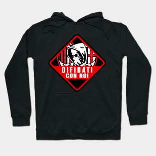 Curva sud milano Difidati con noi Hoodie